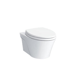 TOTO CT426CFGT40#01 Washlet 1.28 gpf Elongated Wall Mount One Piece Toilet Bowl in Cotton