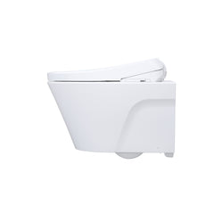 Toto CWT4264726CMFG#MS WASHLET+ AP Wall-Hung Elongated Toilet with S7 Contemporary Bidet Seat and DuoFit In-Wall 0.9 and 1.28 GPF Dual-Flush Tank System