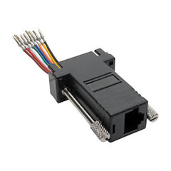 TRIPP LITE P440-89FF Cable Assembly A/V, Adapter, DB9 to RJ45 Modular Serial, Adapter (F/F), RS-232, RS-422, RS-485