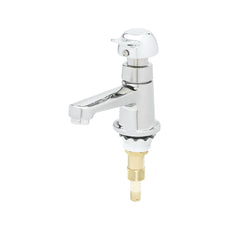 T&S Brass B-0712-PA Sill Faucet Pivot Action Metering 1/2 NPSM Male Shank 2.2 gpm Aerator