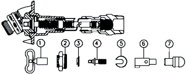 WOODFORD RK-65/67 AIR CLEANER REPLACEMENT PARTS