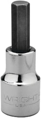 Wright Tool 14208 1/4 1/2 Dr Hex Key Socket