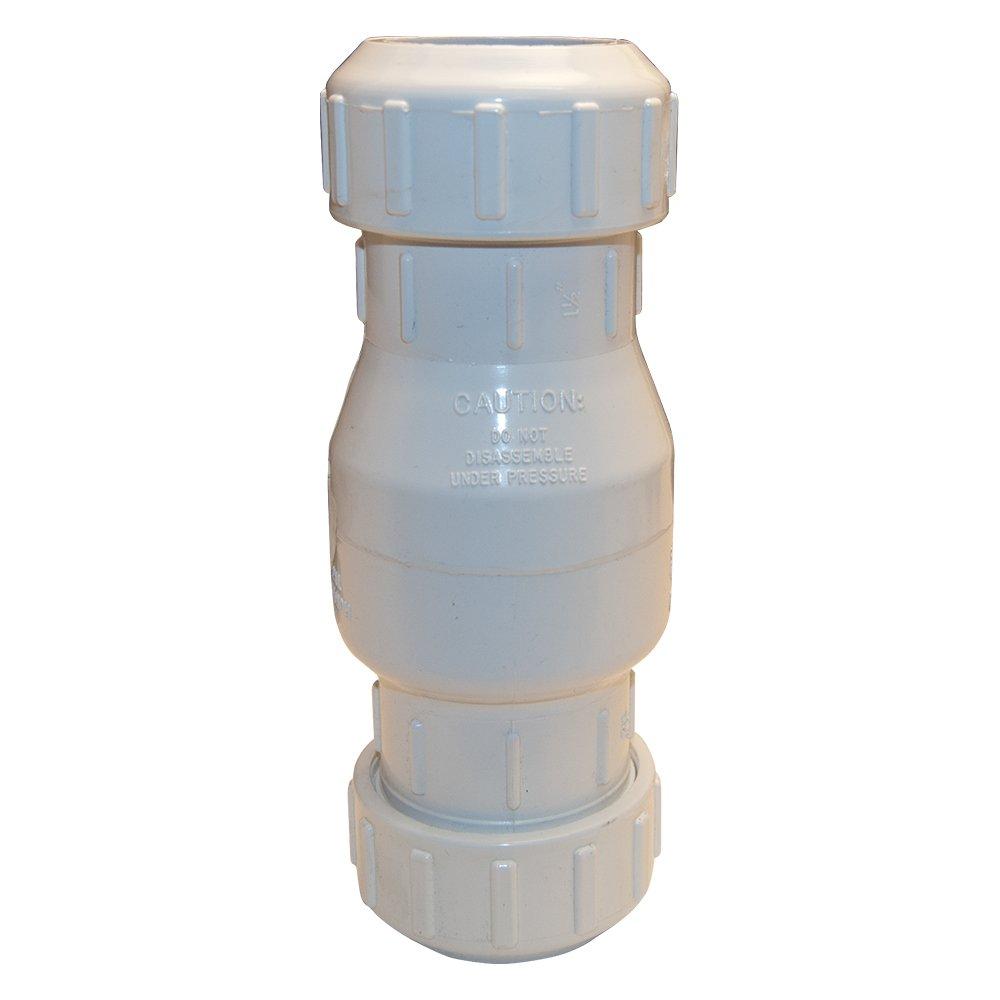 Zoeller Pump Co 30-0015 1-1/2 in. Compression PVC Check Valve Z300015