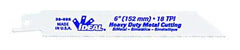 Ideal 36-086 8IN x 3/4IN x .050, 10/14TPI Reciprocating Blade, Heavy-Duty Metal Cutting