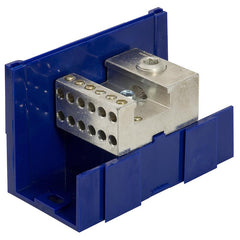 ILSCO LDA-24-500 Power Distribution Block, Dual Rated, Line Conductor Range 500-4, Load Range 4/0-6, 2 Ports Per Pole Line Side, 4 Ports Per Pole Load Side