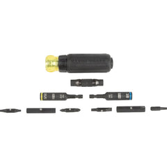 Klein 32500HDRT KNECT 11-in-1 Ratcheting Impact Rated Screwdriver / Nut Driver
