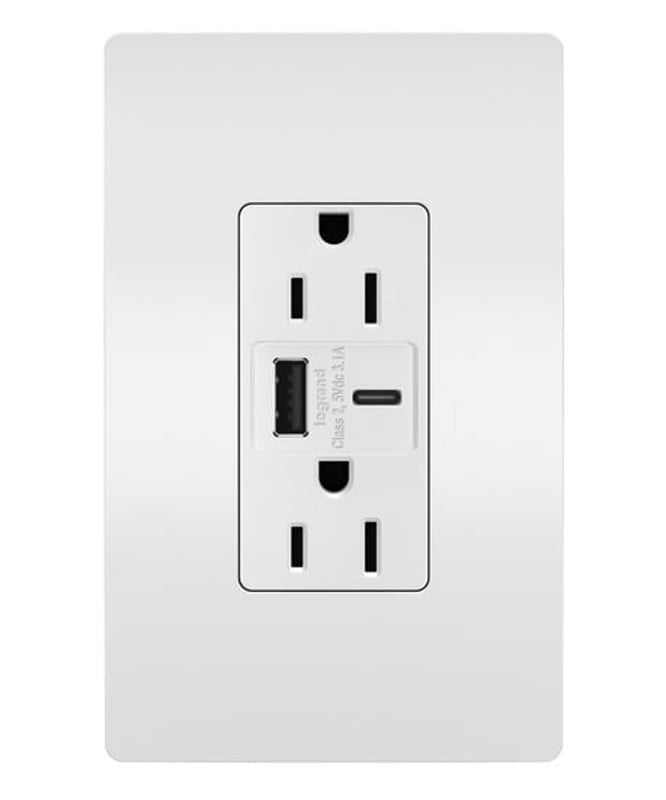 LEGRAND R26USBACW LIGHTING, CONTROLS & ACCESSORIES
