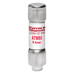 Mersen ATMR6 6 Amp, 600 Volt, Class CC, Fast Acting Midget Fuse