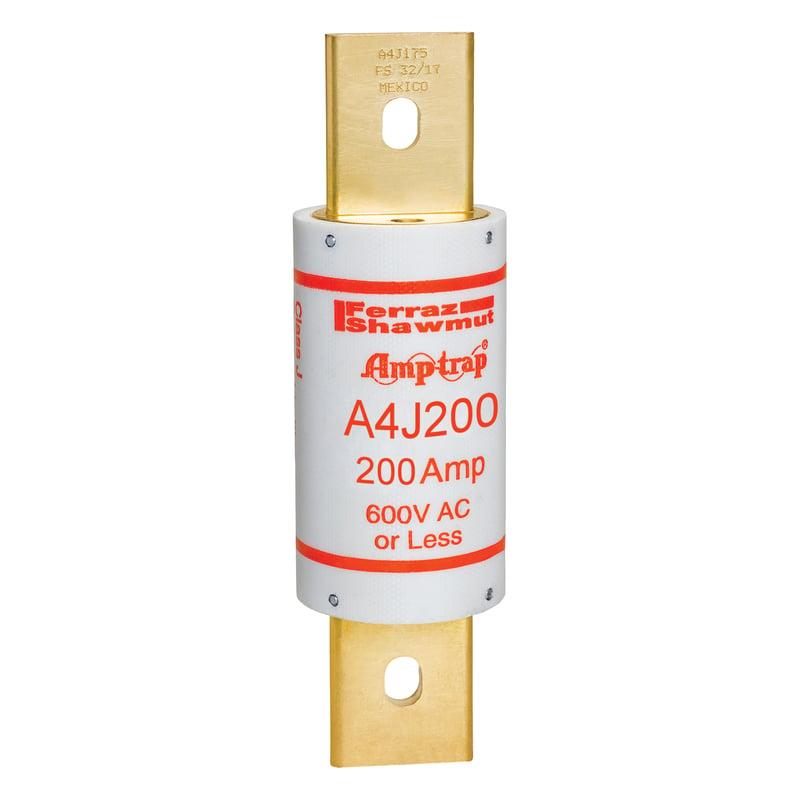 Mersen A4J200 200 Amp 600 Volt Class J Fast Acting Fuse