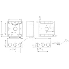 Mulberry 30272 Weatherproof Box 7 (3/4 Inch) Outlets