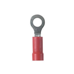 Panduit EV18-8RB-Q Stronghold Vinyl Insulated Ring Terminal, 22-18 AWG, #8 Stud Size