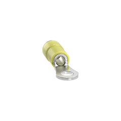 Panduit EV10-10RB-Q Stronghold Vinyl Insulated Ring Terminal, 12-10 AWG, #10 Stud Size