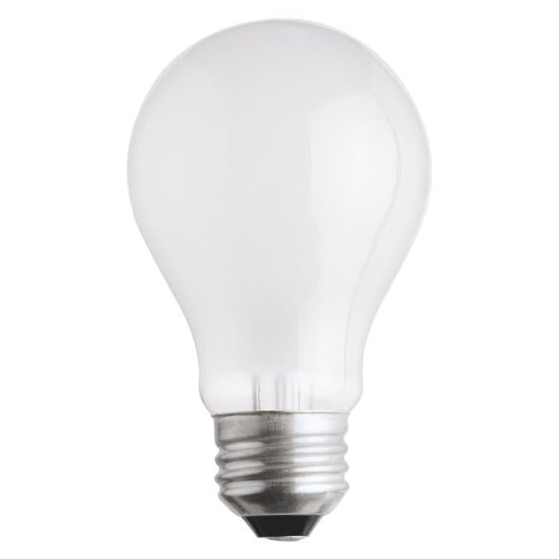 Westinghouse 0393500 25 Watt Incandescent A19 Frosted 2700K 230 Lumens E26 Medium Base 120V