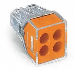 WAGO 773-164 WALL-NUTS4-CONDUCTOR, ORANGE