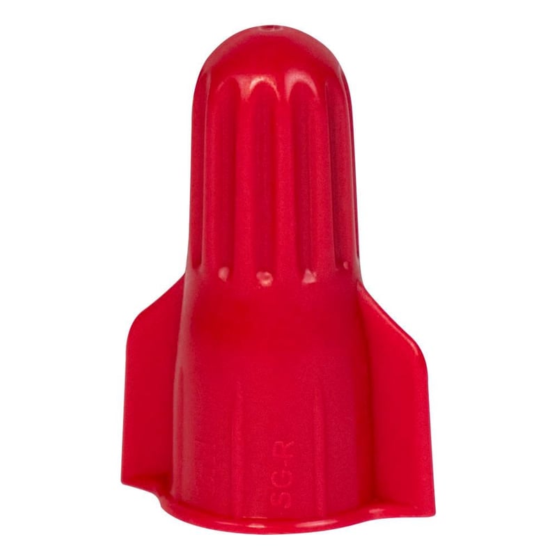 3M SG-R Secure Grip Wire Connector, Red, 500/Bag SG-R BAG