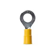 3M RV10-6Q Vinyl Insulated Ring Terminal, 12-10 AWG, #6 Stud Size