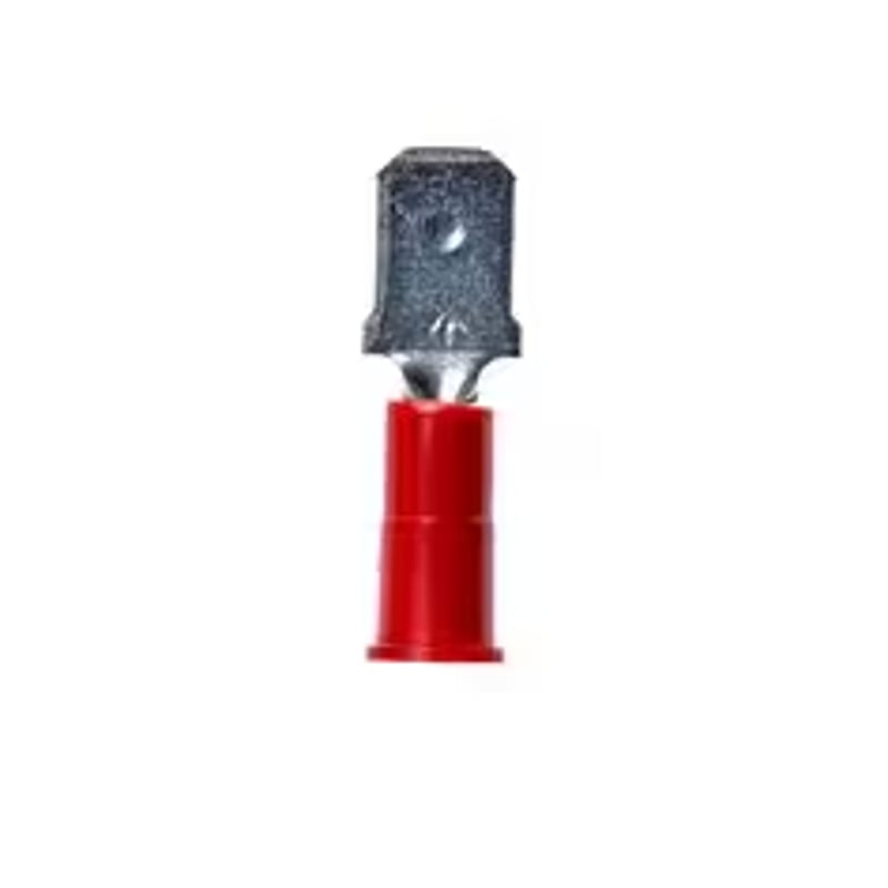 3M MTV18-250Q Vinyl Insulated Male Disconnect Terminal, 22-18 AWG