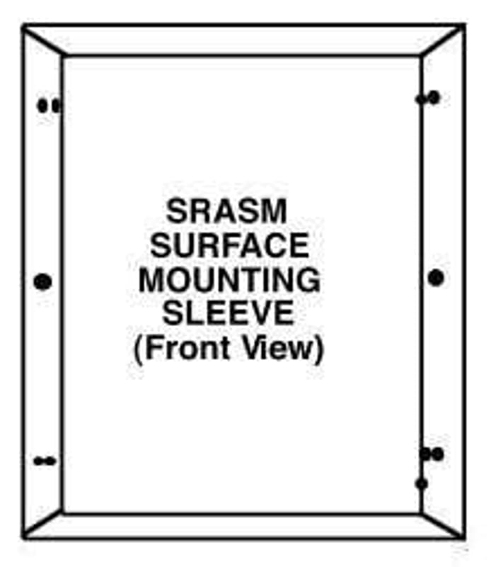 BERKO SMFS MLY SRASM SURFACE MOUNTING SLEEVEQCHSM