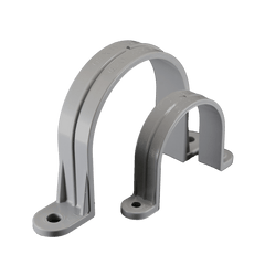 Cantex 5133736 1/2IN, 2 Hole Conduit Clamp/Strap, PVC