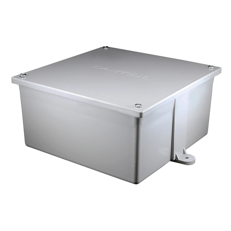 CANTEX 5133708 8x8x7 PVC Junction Box, NEMA 3R