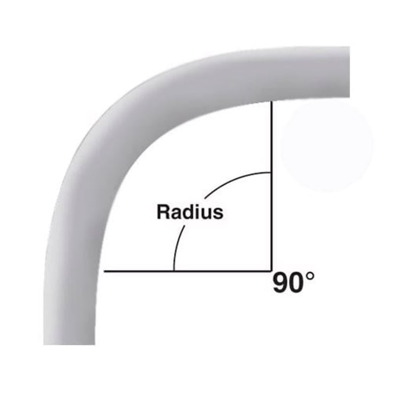 CANTEX 5133836 2IN x 24IN Radius Elbow 90 Degrees