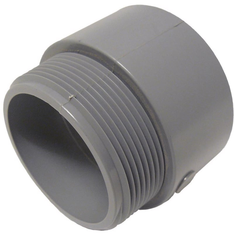 CANTEX 5140113 5IN Terminal Adapter, PVC