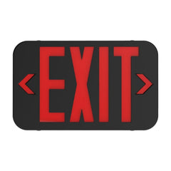 COMPASS CERB CMPS CERB LED EXIT SIGN BLACK