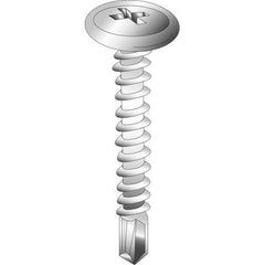 CULLY 26813J Lath Tek Screws (K-Lath) 8-18 x 3/4IN Wafer Head Phillips Zinc 100/Jar