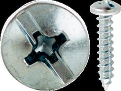 Cully 19013J 10 x 3/4IN Sheet Metal Screws, Pan Head, Combo Phillips/Slotted, Zinc, 100/Jar