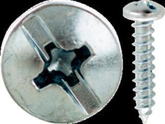 Cully 19013J 10 x 3/4IN Sheet Metal Screws, Pan Head, Combo Phillips/Slotted, Zinc, 100/Jar