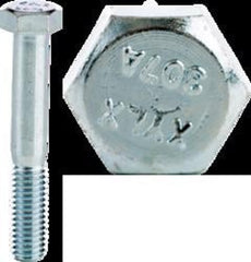 Cully 55412J 3/8-16 x 3/4IN Tap Bolts, Hex Head, Full Thread, Grade 2, Zinc, 100/Jar