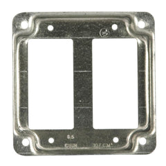 Multiple 809C 4 Square, 2 GFCI Raised Cover