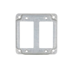 Multiple 809C 4 Square, 2 GFCI Raised Cover