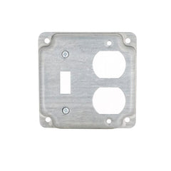 Multiple 906C 4 Square, 1 Toggle, 1 Duplex Raised Cover