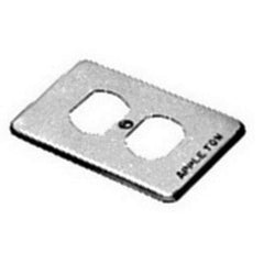 Multiple FS1DCS 1 Gang FS/FD Steel Cover Duplex Receptacle