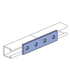 Multiple PS-888-EG 4 Hole Flat Fitting Power 7-1/4 x 1/4 x 1-5/8 EG