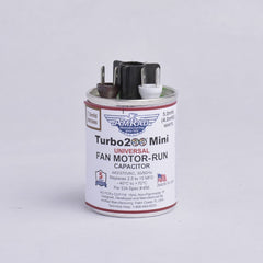 Global The Source TURBOMINI Global Turbo 200 Mini 12100 Universal Motor Run Capacitor, 2.5 to 15 uF, 440 VAC, Round