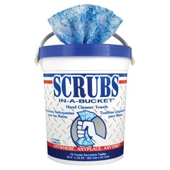 Mars 93201 Towel Hand Scrubs in Bucket 72CT 1/2x12-1/4 Inch High Strength Absorbant