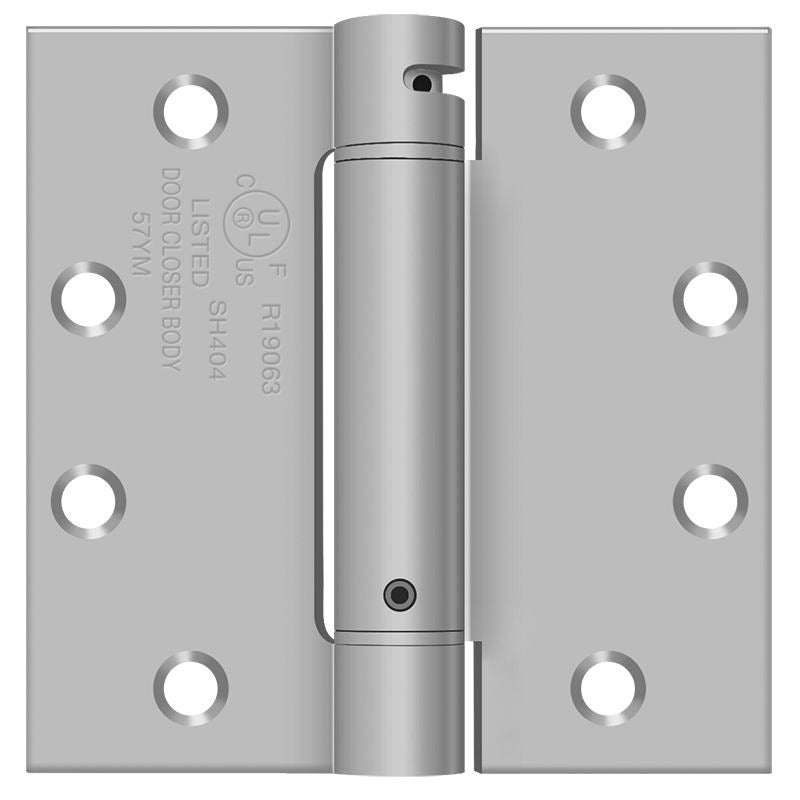 DELTANA Deltana DSH45U32D Spring Hinge 4.5x4.5 Satin Stainless Steel