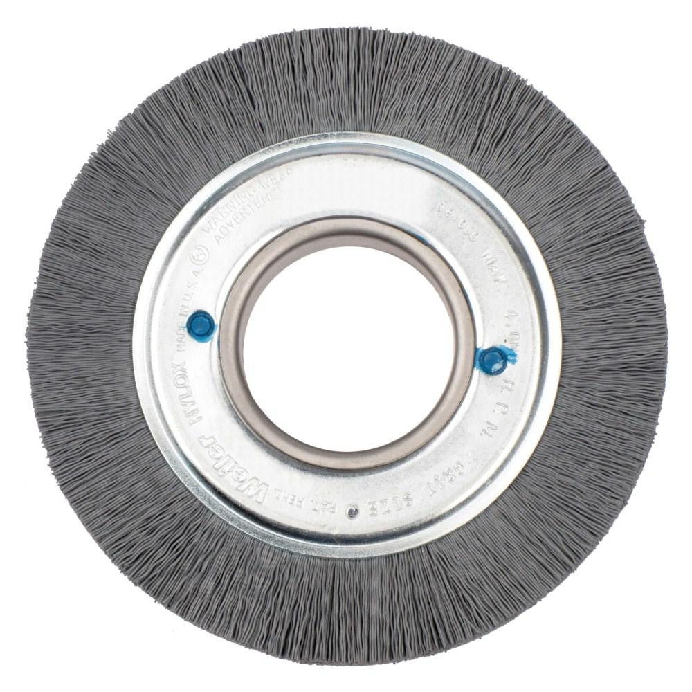 WEILER Weiler 83010 Wheel Brush 6 Inch Crimped Nylon 320 Grit