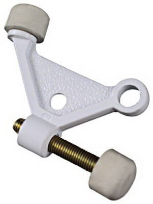 NATIONAL HARDWARE National Mfg N248-401 Hinge Pin Door Stop White 5 Pack