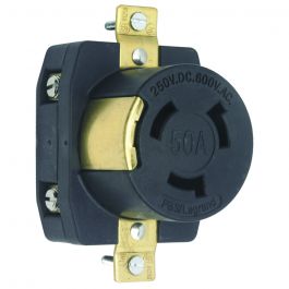 Pass & Seymour 3769 RECEPTACLE LKG 600 VAC 250 VDC 50A 3 4