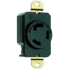 Pass & Seymour L1230R RECEPTACLE LKG 480VAC 30A 3 3