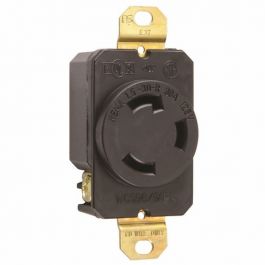 Pass & Seymour L530R Turnlok Single Locking Receptacle 30A 125V