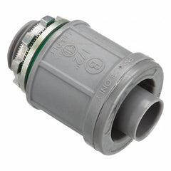 Bridgeport 431-PLT Liquid Tight Push Connector, Non-Metallic, 3/4IN