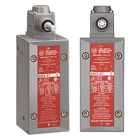 ALLEN BRADLEY 802X-H7 LIMIT SWITCHES