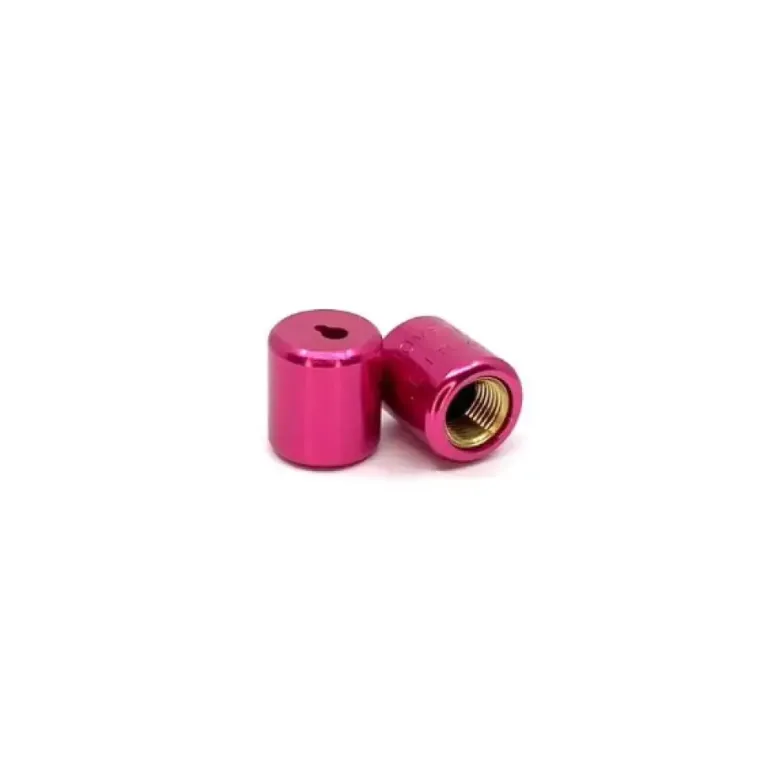 AIRTEC 1517 Novet Refrigerant Cap, Pink, For AC Systems, 1/4 Thread Size, 100pk