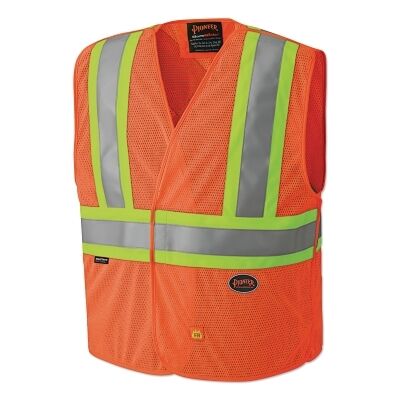 Pioneer V2510850U-S/M 6914AU/6916AU Hi-Vis Flame Resistant Vest Size S/M