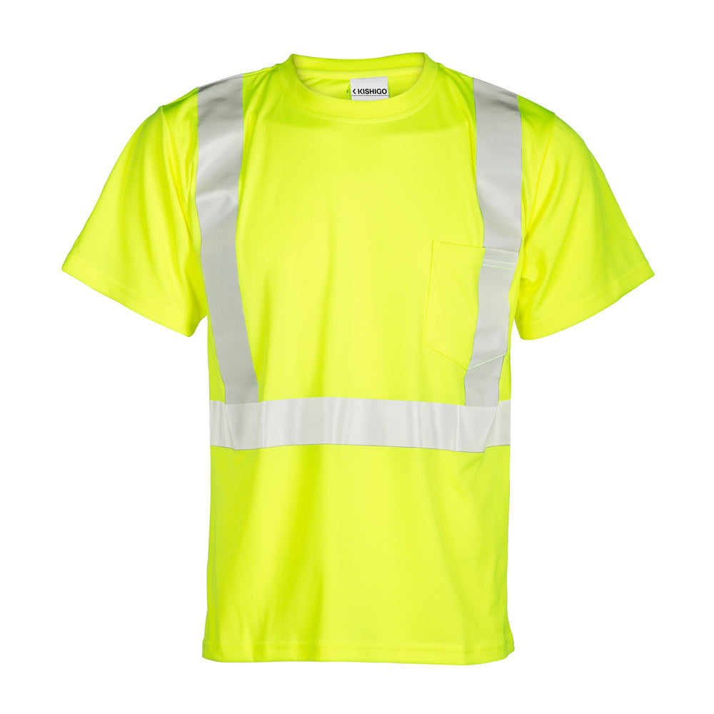 Kishigo 91103X 3XL Lime High Performance T-Shirt