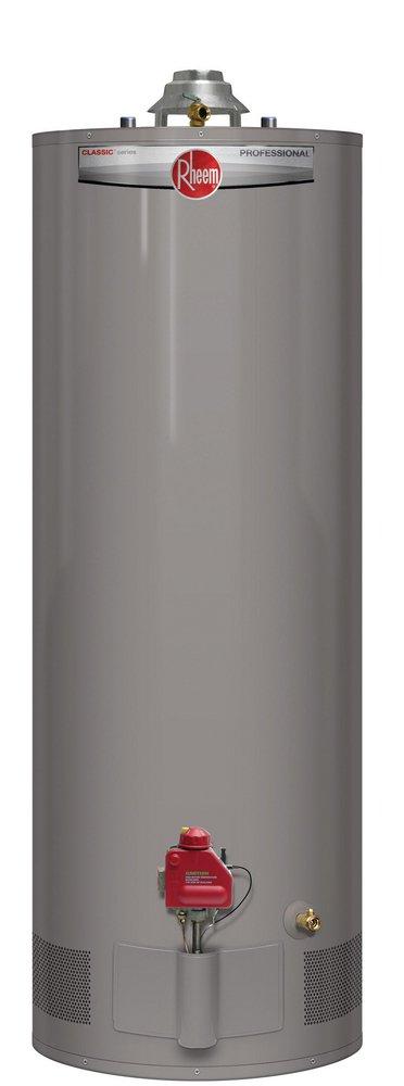 Rheem PROG40-40N-RH62TT Professional Classic 40 Gal Tall 40 MBH Residential Natural Gas Water Heater